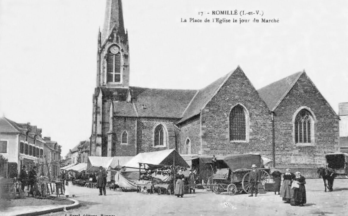 Eglise jour de marché copie 1