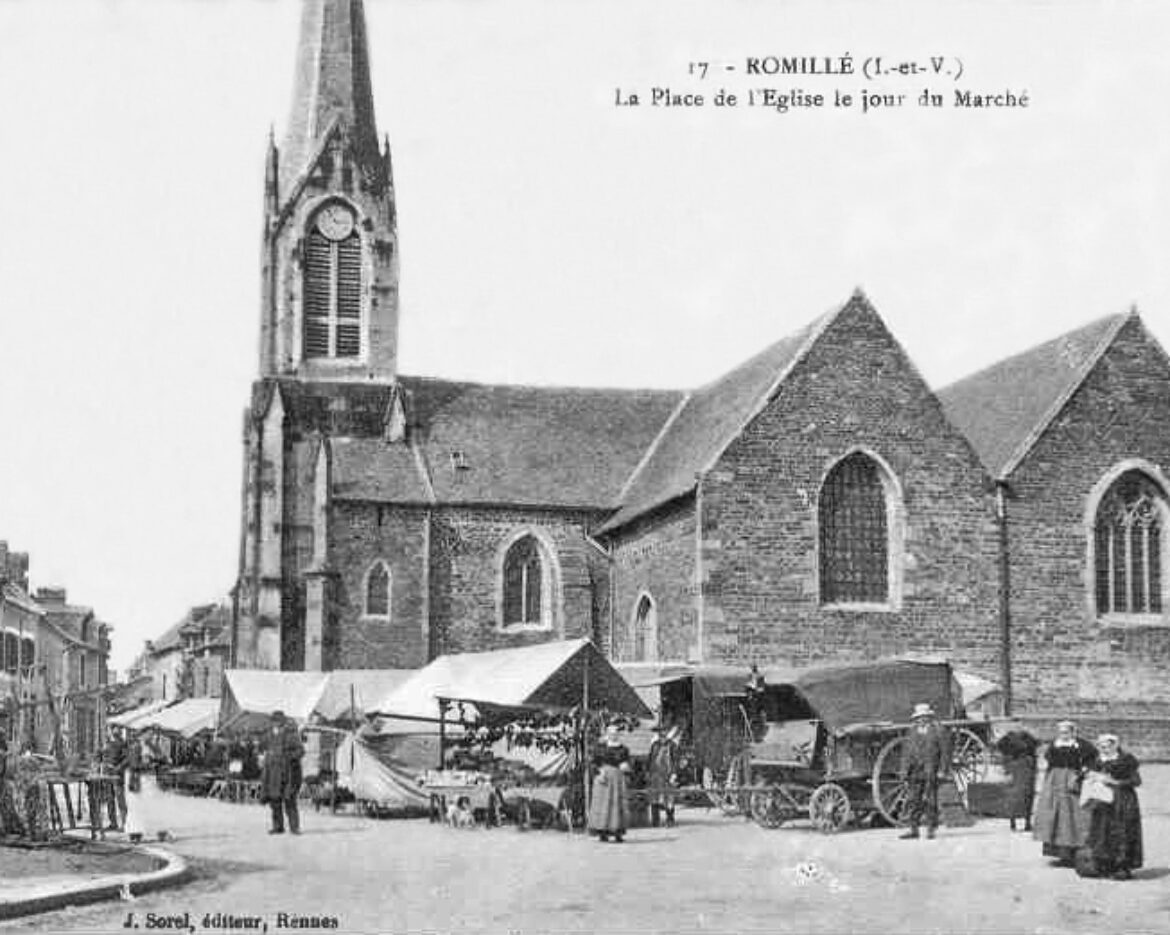 Eglise jour de marché copie 1